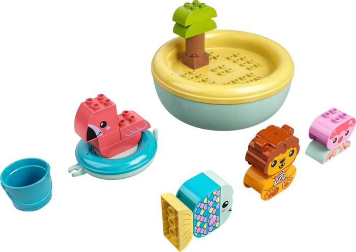 10966 LEGO DUPLO® Banyo Zamanı Eğlencesi: Yüzen Hayvan Adası - 1