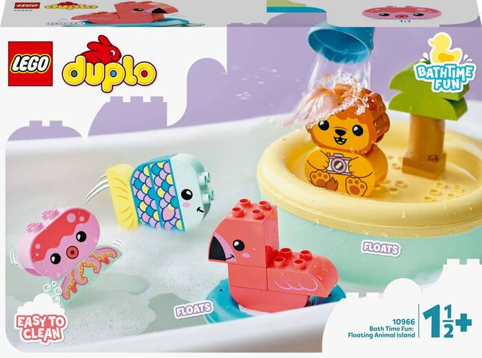10966 LEGO DUPLO® Banyo Zamanı Eğlencesi: Yüzen Hayvan Adası - 2