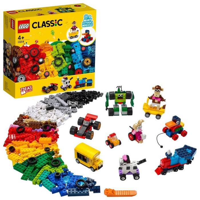 11014 LEGO Classic Yapım Parçaları ve Tekerlekler - 3