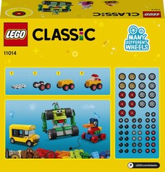 11014 LEGO Classic Yapım Parçaları ve Tekerlekler - 4