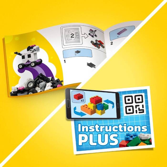 11014 LEGO Classic Yapım Parçaları ve Tekerlekler - 7