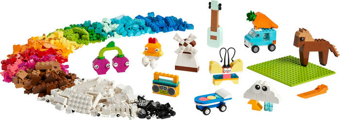 11038 LEGO® Classic Cıvıl Cıvıl Yaratıcı Yapım Kutusu - 2