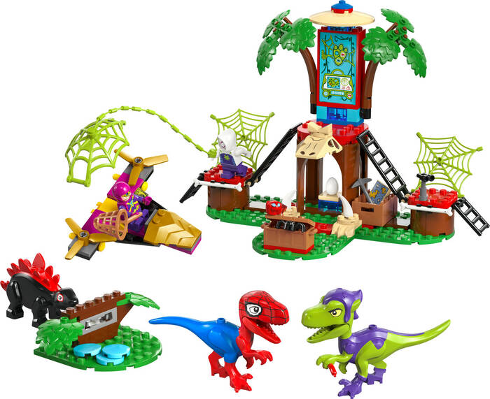 11200 LEGO® Spidey Ağaç Ev Karargahında Spidey ve Gobby'nin Raptor Savaşı - 1