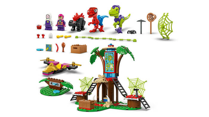 11200 LEGO® Spidey Ağaç Ev Karargahında Spidey ve Gobby'nin Raptor Savaşı - 5