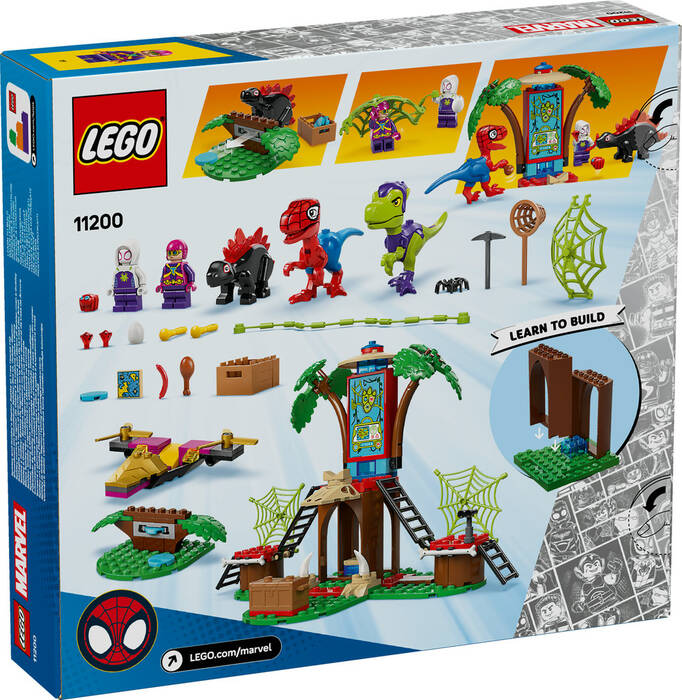 11200 LEGO® Spidey Ağaç Ev Karargahında Spidey ve Gobby'nin Raptor Savaşı - 7