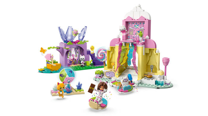 11205 LEGO® Gabby's Dollhouse Tatlı Şekerleme Dağı ve Kedi Bahçesi - 3