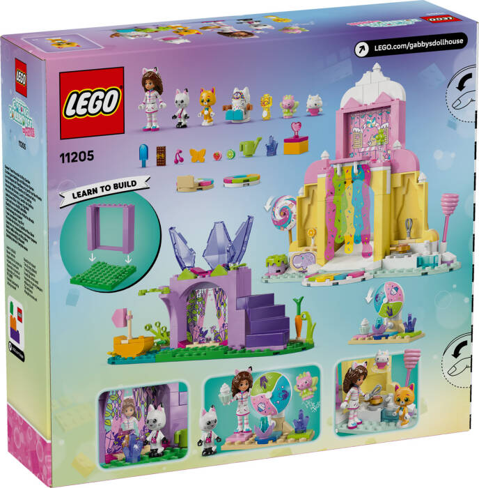 11205 LEGO® Gabby's Dollhouse Tatlı Şekerleme Dağı ve Kedi Bahçesi - 7