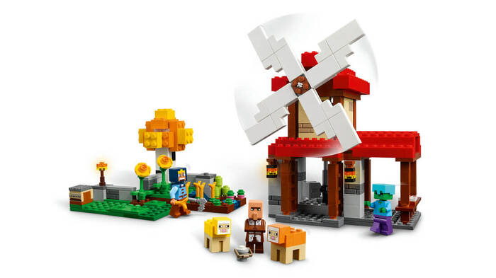 21262 LEGO® Minecraft Rüzgar Değirmeni Çiftliği - 3