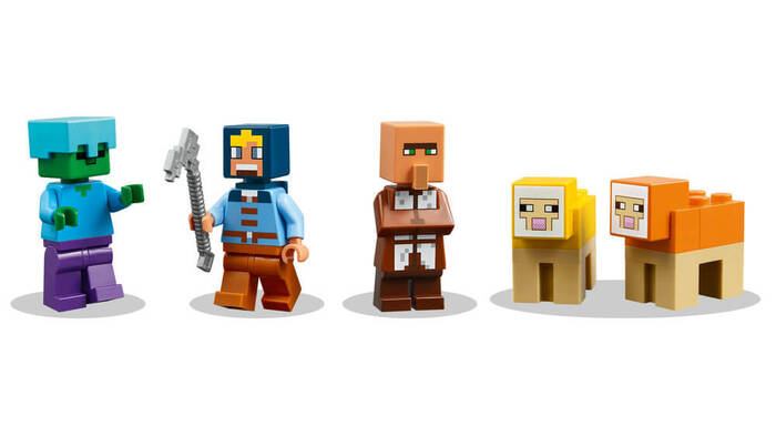 21262 LEGO® Minecraft Rüzgar Değirmeni Çiftliği - 4