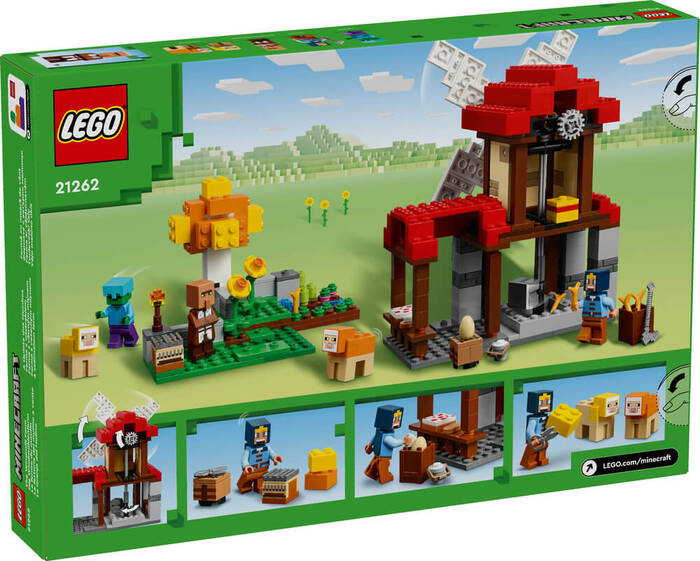 21262 LEGO® Minecraft Rüzgar Değirmeni Çiftliği - 7