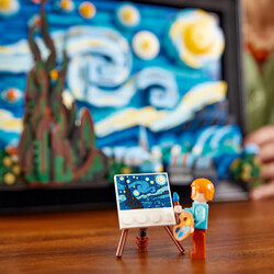 21333 LEGO Ideas Vincent van Gogh - Yıldızlı Gece - 5