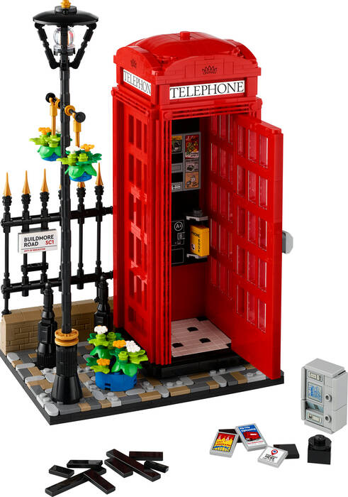 21347 LEGO® Ideas Kırmızı Londra Telefon Kulübesi - 1