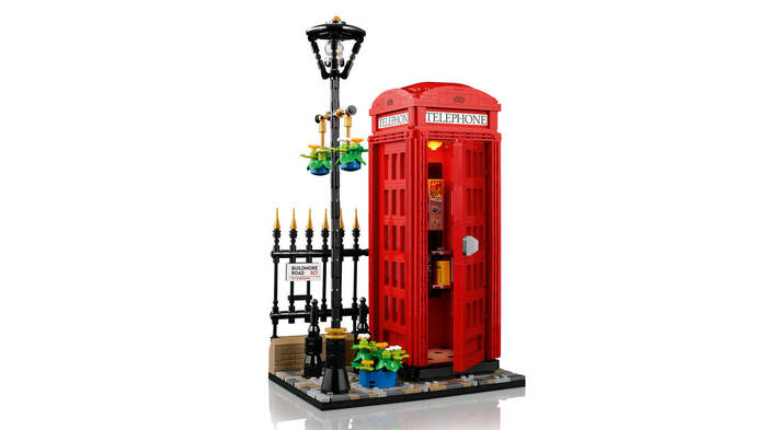 21347 LEGO® Ideas Kırmızı Londra Telefon Kulübesi - 6