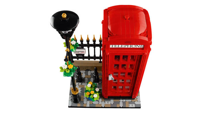 21347 LEGO® Ideas Kırmızı Londra Telefon Kulübesi - 10
