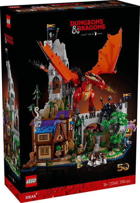21348 LEGO® Ideas Dungeons & Dragons: Kırmızı Ejderhanın Hikayesi - 2