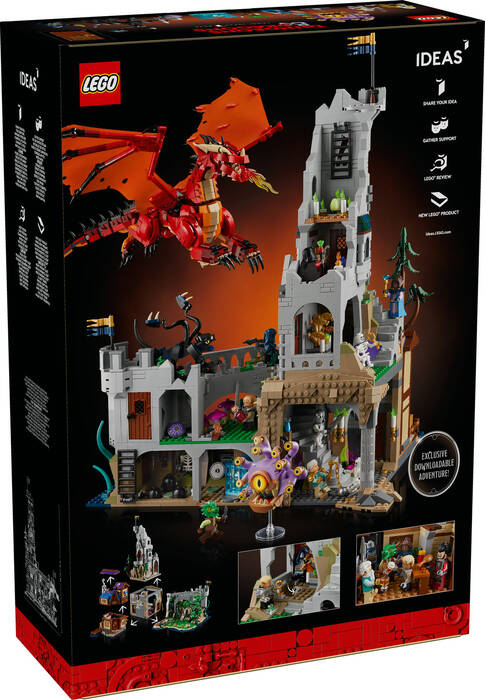 21348 LEGO® Ideas Dungeons & Dragons: Kırmızı Ejderhanın Hikayesi - 7