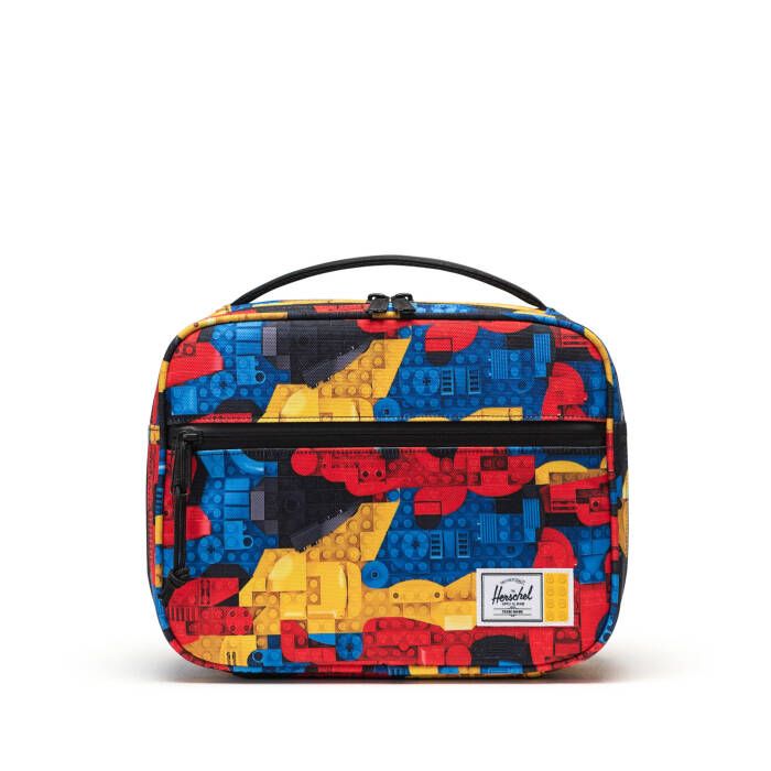 30137-07028 Herschel Pop Quiz Lunch Box - Abstract Bricks - 1