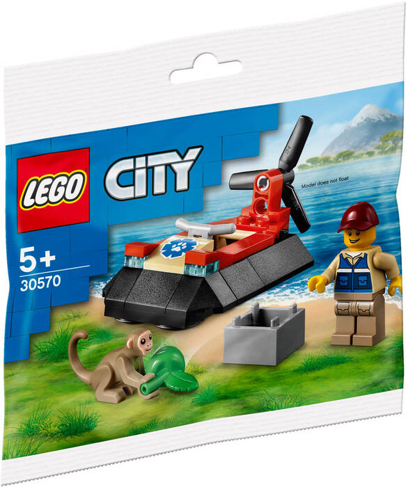 30570 LEGO City Vahşi Hayvan Kurtarma Hoverkraftı - 2