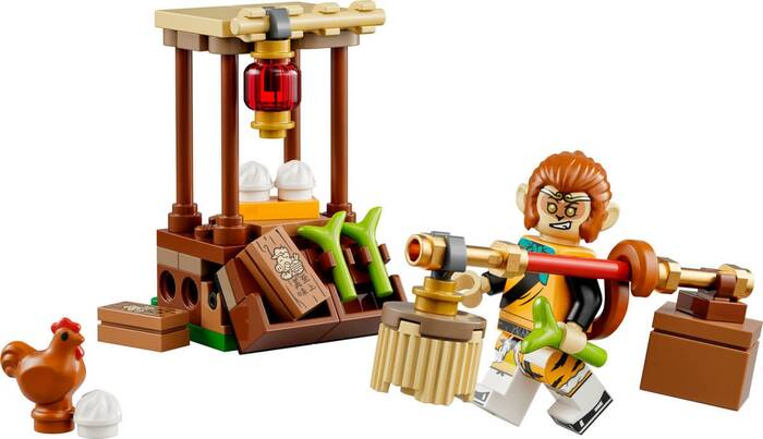 30656 LEGO® Monkie Kid Monkey King Pazarı - 1