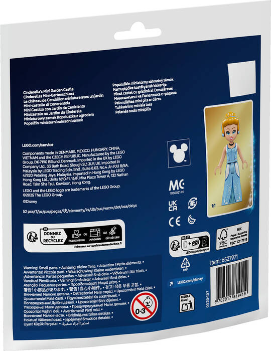 30695 LEGO® Disney Princess Sindirella’nın Mini Bahçe Şatosu - 3