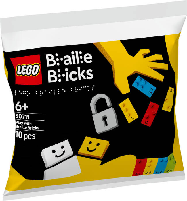 30711 LEGO® Braille Bricks Braille Yapım Parçalarıyla oynayın - 1