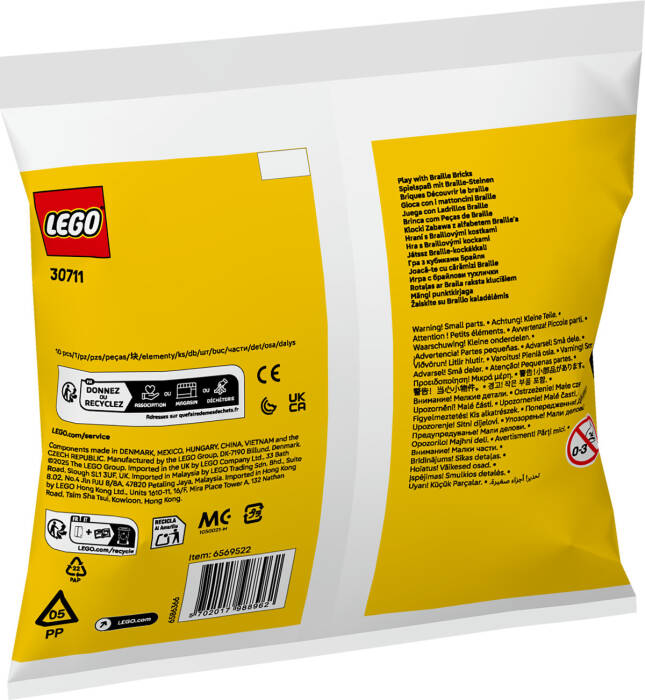30711 LEGO® Braille Bricks Braille Yapım Parçalarıyla oynayın - 2