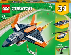 31126 LEGO Creator Süpersonik Jet - Creator 3-in-1 (1)
