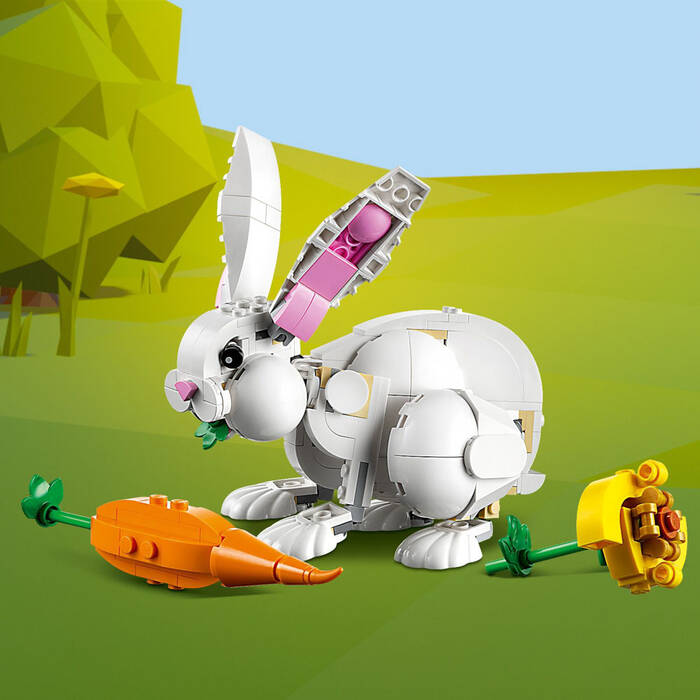 31133 LEGO® Creator 3 v 1 Beyaz Tavşan - 4