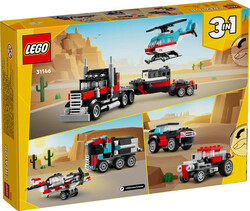 31146 LEGO® Creator Helikopterli Açık Kasa Kamyon - 7