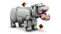 31171 LEGO® Creator Vahşi Hayvanlar: Muhteşem Gergedan ile Kuşlar - 4