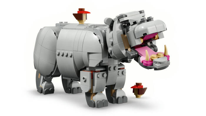 31171 LEGO® Creator Vahşi Hayvanlar: Muhteşem Gergedan ile Kuşlar - 4