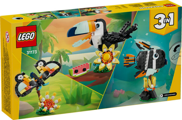 31173 LEGO® Creator Vahşi Hayvanlar: Tropikal Tukan Kuşu - 7