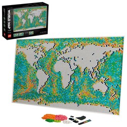 31203 LEGO Art Dünya Haritası - LEGO Iconic
