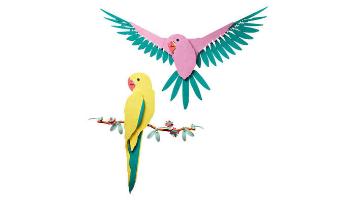 31211 LEGO® ART Fauna Koleksiyonu – Macaw Papağanları - 3