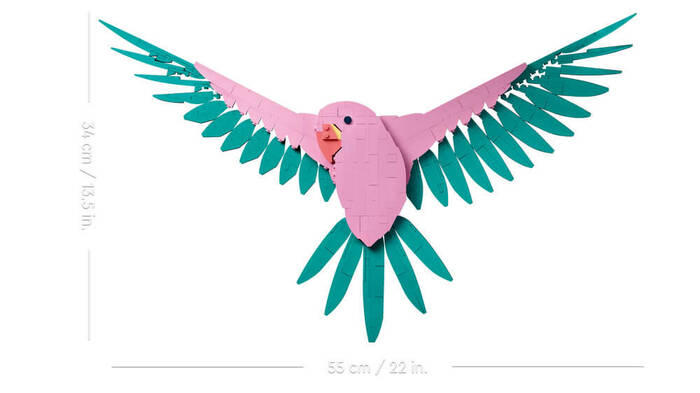 31211 LEGO® ART Fauna Koleksiyonu – Macaw Papağanları - 4
