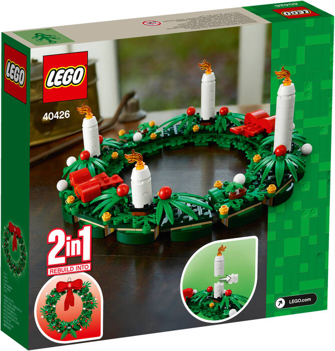 40426 LEGO Iconic 2’si 1 Arada Yılbaşı Çelengi - 3