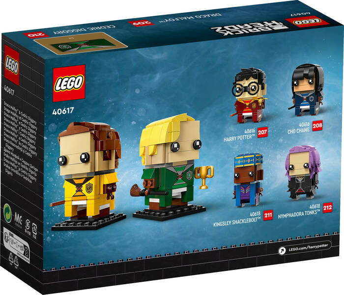 40617 LEGO® Harry Potter™ Draco Malfoy™ ile Cedric Diggory - 5