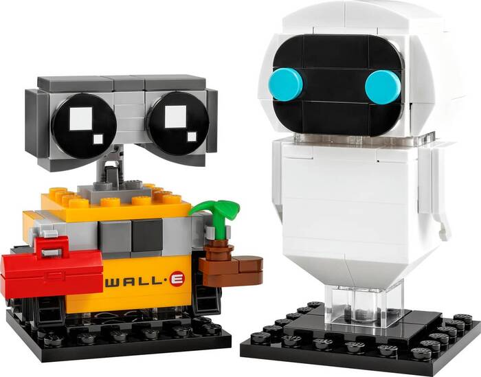 40619 LEGO® Disney Classic EVE ile WALL•E - BrickHeadz