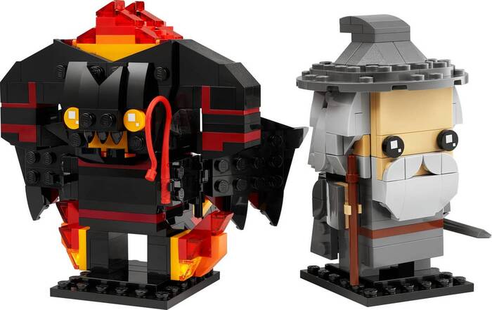 40631 LEGO® BrickHeadz Gri Gandalf ile Balrog™ - 1