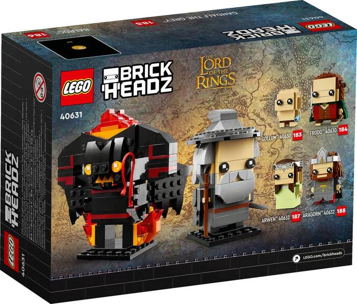 40631 LEGO® BrickHeadz Gri Gandalf ile Balrog™ - 5