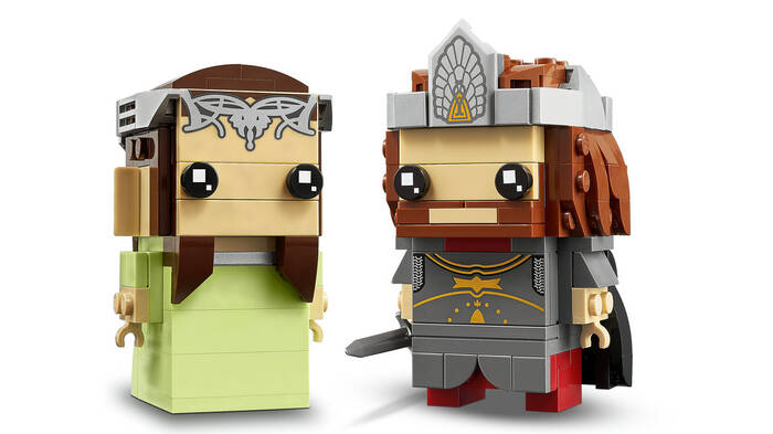 40632 LEGO® BrickHeadz Aragorn™ ile Arwen™ - 3