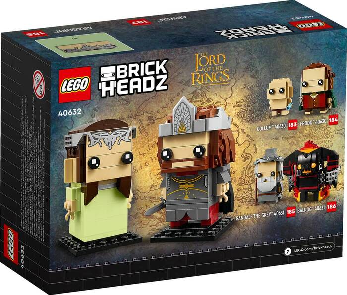40632 LEGO® BrickHeadz Aragorn™ ile Arwen™ - 5