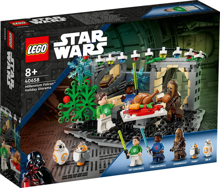 40658 LEGO® Star Wars™ Millennium Falcon™ Yılbaşı Dioraması - 2