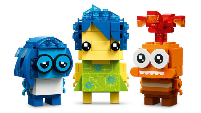 40749 LEGO® BrickHeadz | Disney Pixar Neşe, Üzüntü ve Kaygı - 3