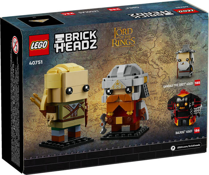 40751 LEGO® BrickHeadz Legolas ve Gimli™ - 4
