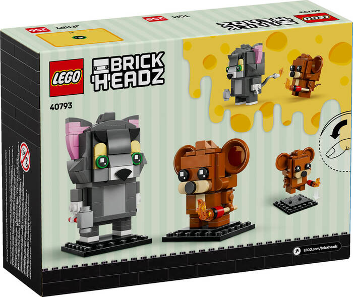 40793 LEGO® BrickHeadz Tom ve Jerry Figürleri - 7