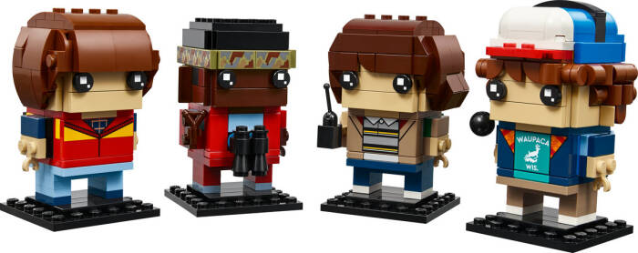 40801 LEGO® Stranger Things Mike, Dustin, Lucas ve Will Figürleri - 1