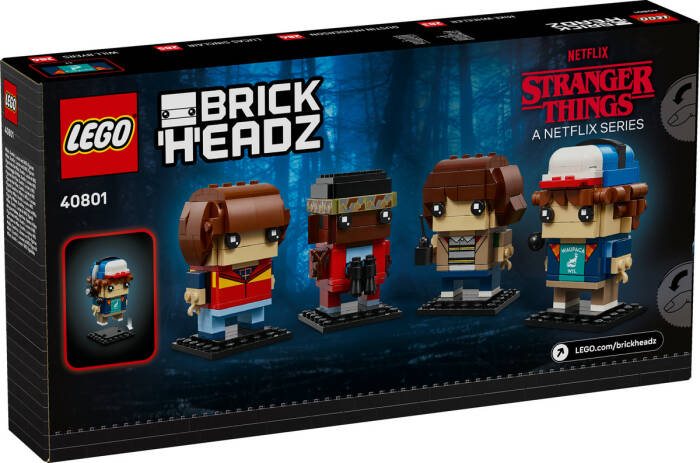 40801 LEGO® Stranger Things Mike, Dustin, Lucas ve Will Figürleri - 6