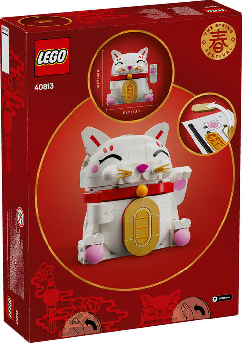 40813 LEGO® Iconic Şanslı Kedi - 7