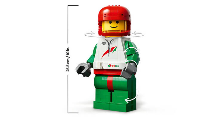 40819 LEGO® Iconic Büyük Yarış Sürücüsü Minifigürü - 5